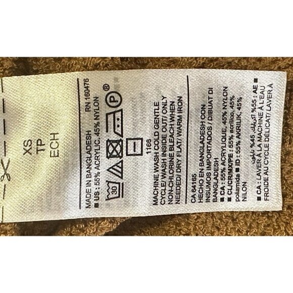 Old Navy Knit Tank Top Woman  Size XS Gold Sleeveless Pullover - Picture 6 of 10